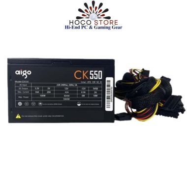 Nguồn Aigo CK550 550W 80 Plus Bảo Hành 36 Tháng