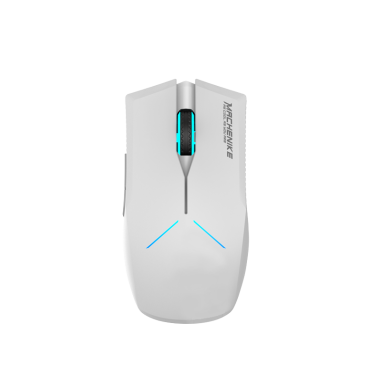 Chuột Gaming Machenike M720 Có dây và 2.4G Wireless Màu Trắng