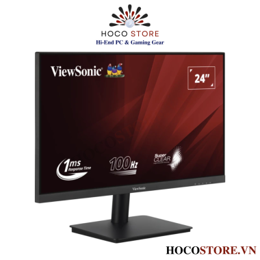 Màn Hình Máy Tính ViewSonic VA2406-MH 24inch 100Hz IPS FHD (VGA, HDMI) | Hoco Store PC