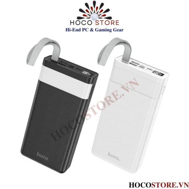 Pin Sạc dự phòng J73 Hoco 30.000mAh Có Đèn Pin l Hoco Store PC