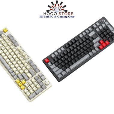 Bàn Phím Cơ 97 Phím T-WOLF T50 Blue Switch Màu Đen Xám