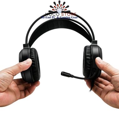 Tai Nghe Máy Tính Chụp Tai Có Mic T-WOLF H130