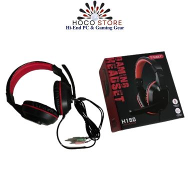 Tai Nghe Máy Tính Chụp Tai Có Mic T-WOLF H150