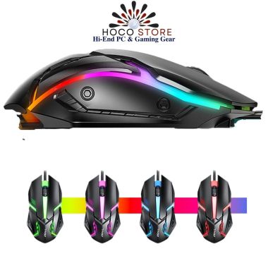 Bộ 4 Món Phím Chuột Tai Nghe Lót Chuột T-WOLF TF240 RGB