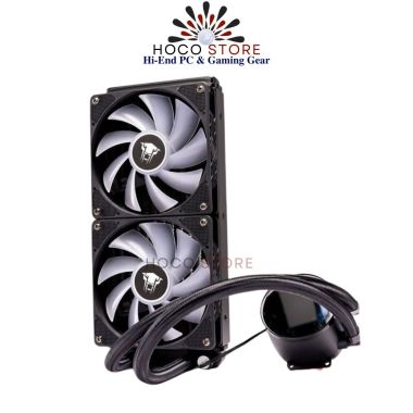 Tản Nhiệt Nước LeoPard TK1 Đen 240mm | Hiệu Suất 220W | RGB Đẹp