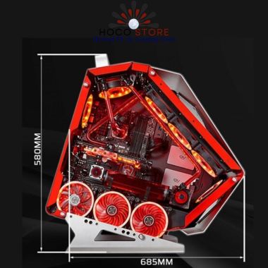 Vỏ Case Máy Tính Gaming JETEK G9019R Gaming ATX