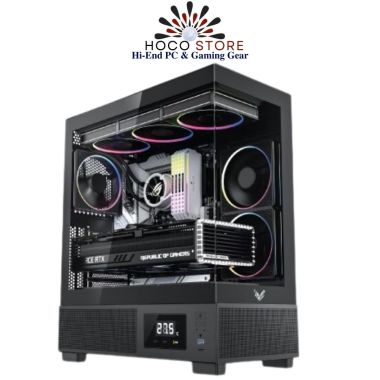 Vỏ Case Máy Tính Pro Gamer X3 Pro LCD Hiển Thị Nhiệt Độ