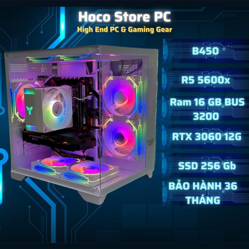 Bộ Máy Tính Chiến Game Quốc Dân HCS55X - Hiệu Năng Vượt Trội