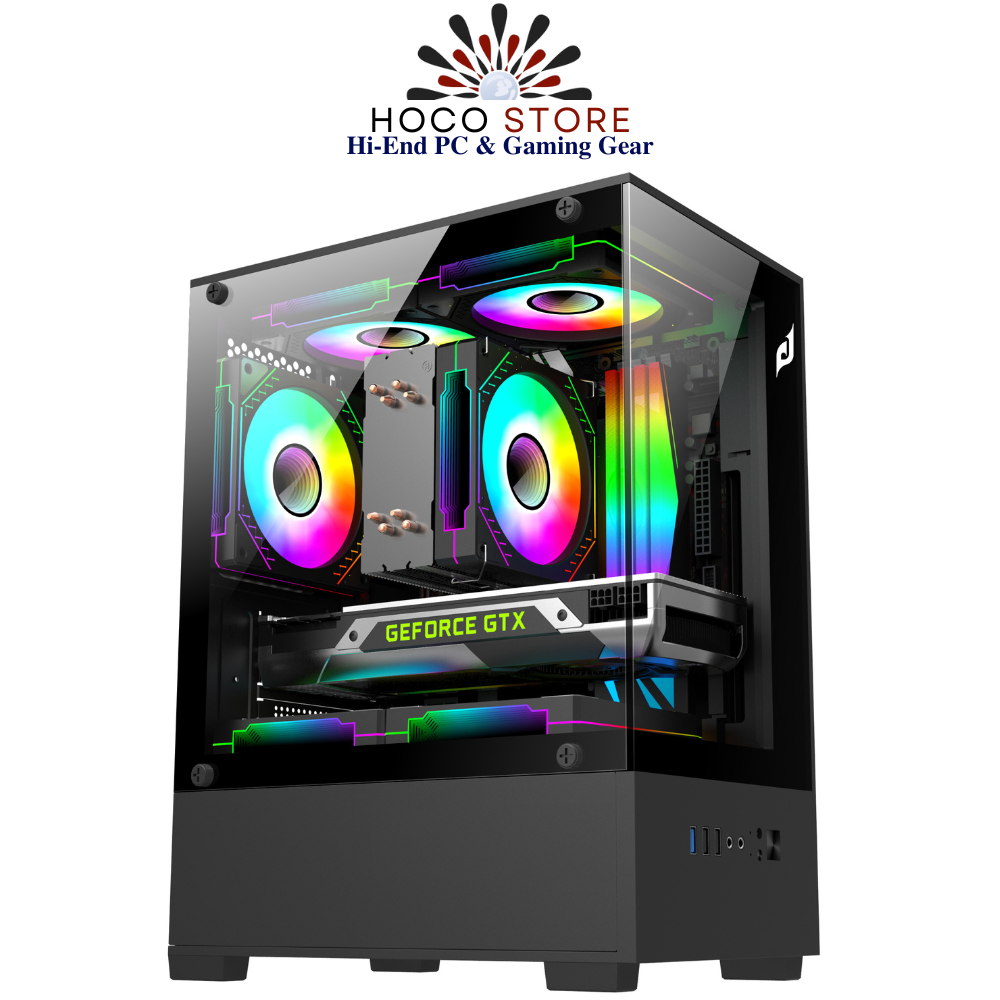 Thùng máy Case Edra ECS 1303 - Black