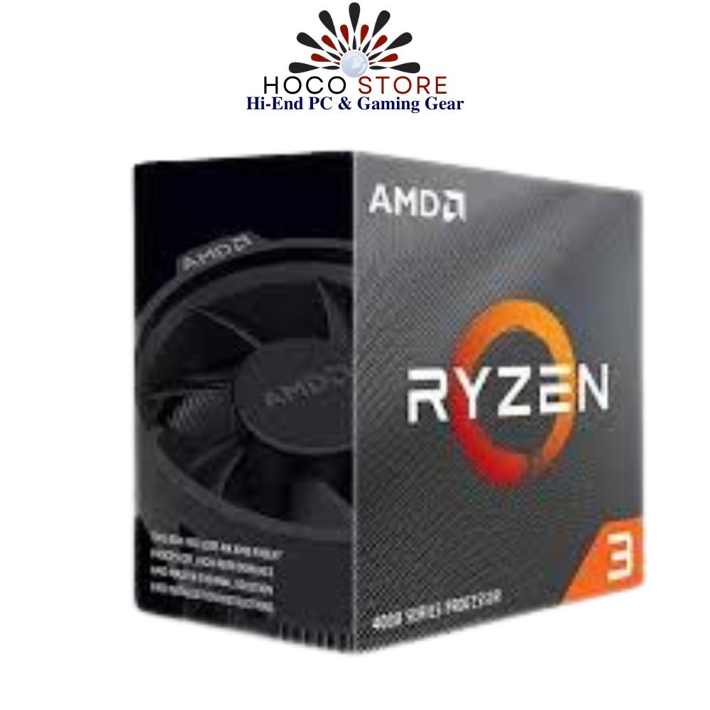 CPU AMD Ryzen 3 4300G (Up to 4GHz, 4 nhân 8 luồng, 4MB Cache, 65W)