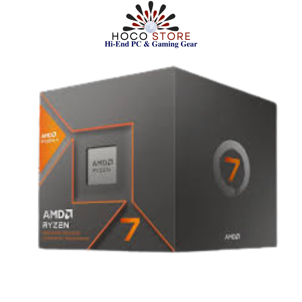 CPU AMD Ryzen 7 8700G (Up To 5.1 GHz, 8 Nhân 16 Luồng, 24MB Cache, 65W)