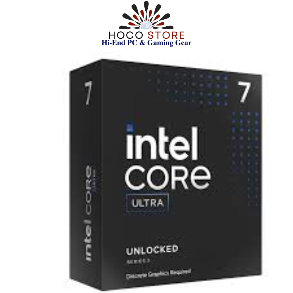 CPU Intel Core Ultra 7 265KF (3.9 GHz up to 5.5 Ghz, 20-Core, LGA 1851) - (Tray không Box)