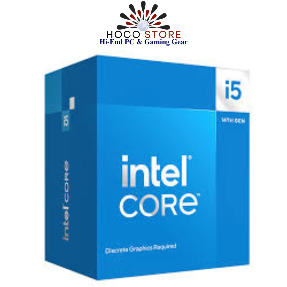 CPU Intel Core i5 14600K (3.5GHz Turbo Up to 5.3GHz, 14 nhân 20 luồng, Cache 24MB, 125W) - (Tray - Mua lẻ)