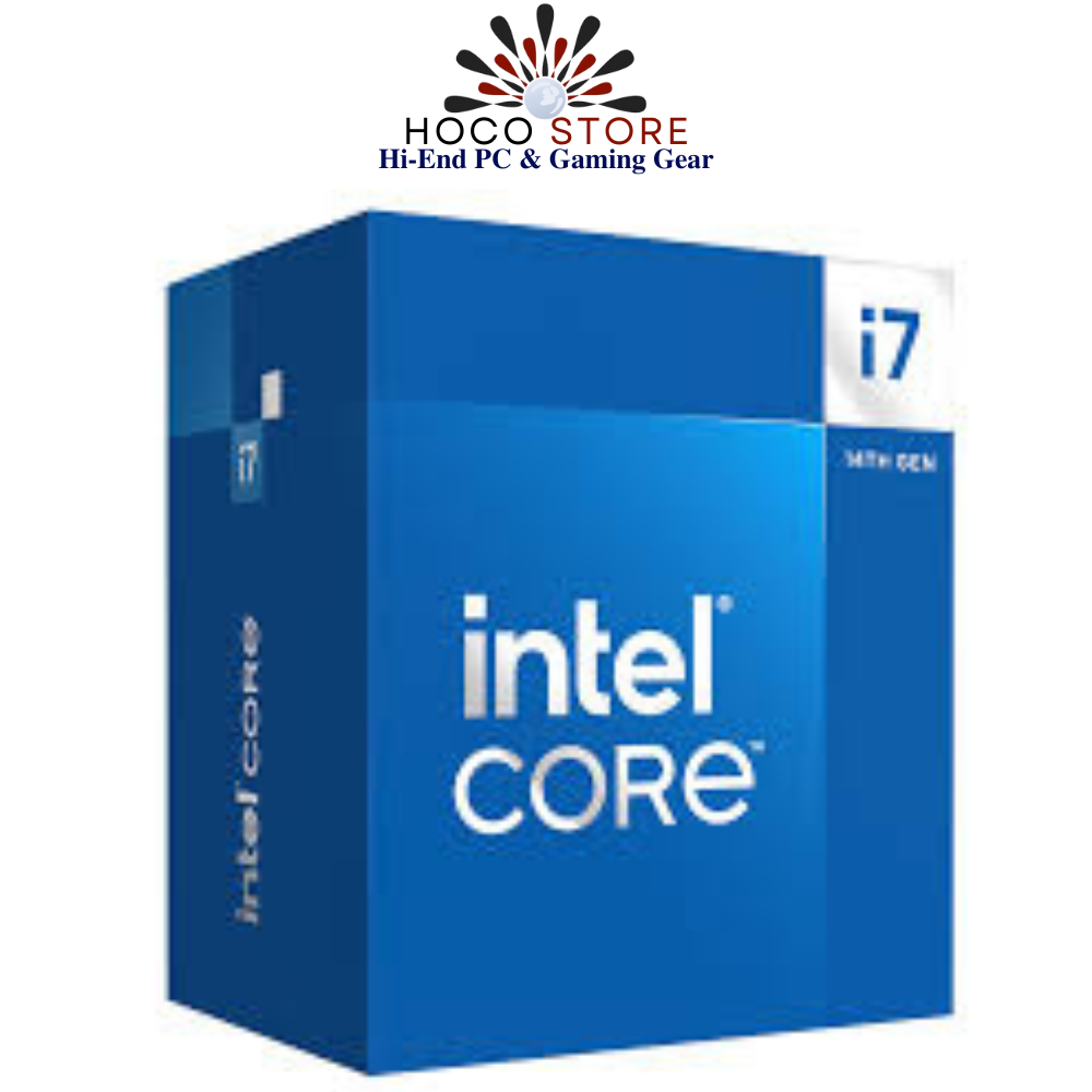 CPU Intel Core i7 14700 (Up to 5.4Ghz, 20 nhân 28 luồng, 33MB Cache) - (Box chính hãng)