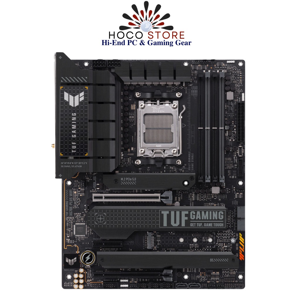 Bo mạch chủ Mainboard Asus TUF Gaming X670E Plus Wifi DDR5