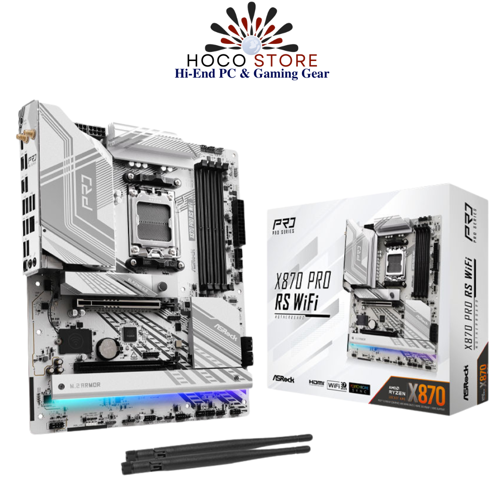 Bo Mạch Chủ Mainboard ASRock X870 PRO RS WiFi