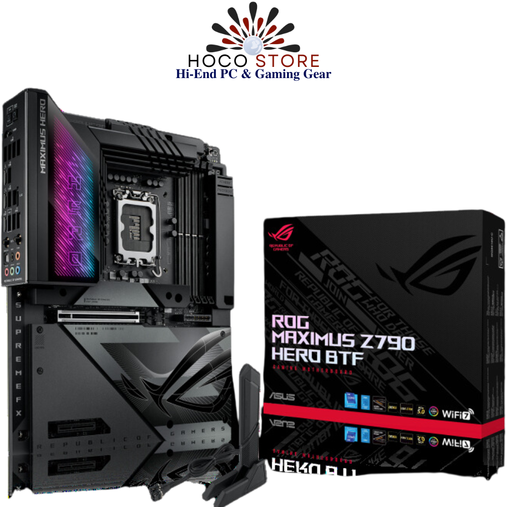 Bo Mạch Chủ Mainboard ASUS ROG Maximus Z790 HERO BTF WIFI 7