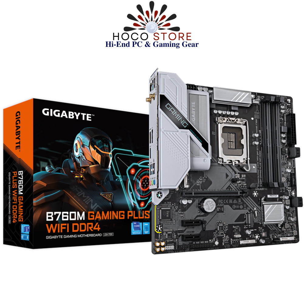 Bo Mạch Chủ Mainboard GIGABYTE B760M GAMING PLUS WIFI DDR4