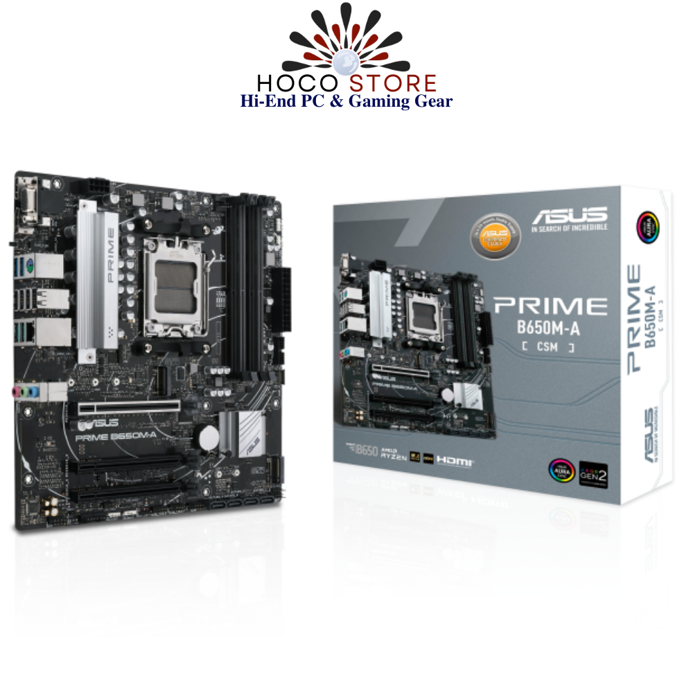 Bo mạch chủ Asus Prime B650M-A-CSM