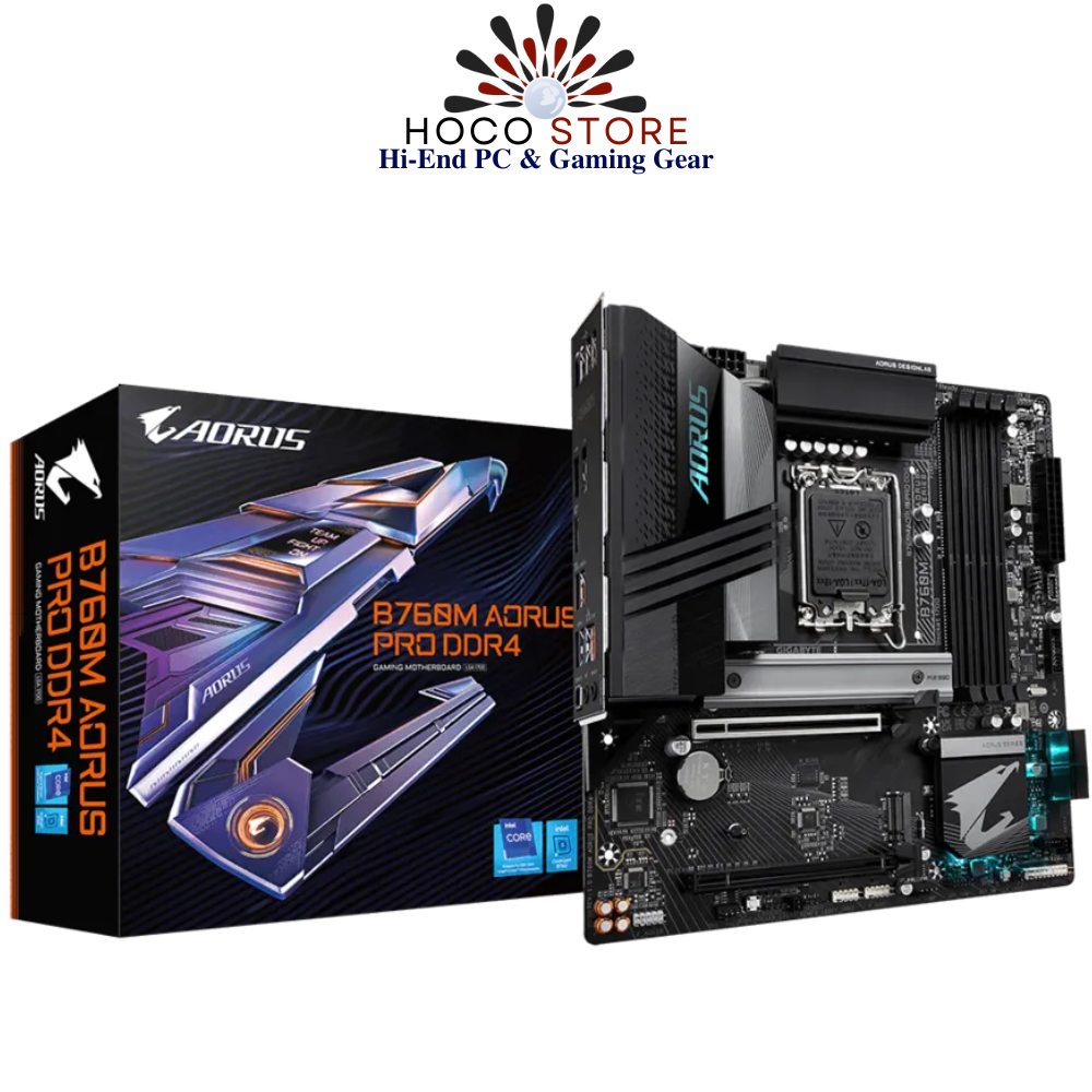 Bo mạch chủ Gigabyte B760M AORUS PRO DDR4