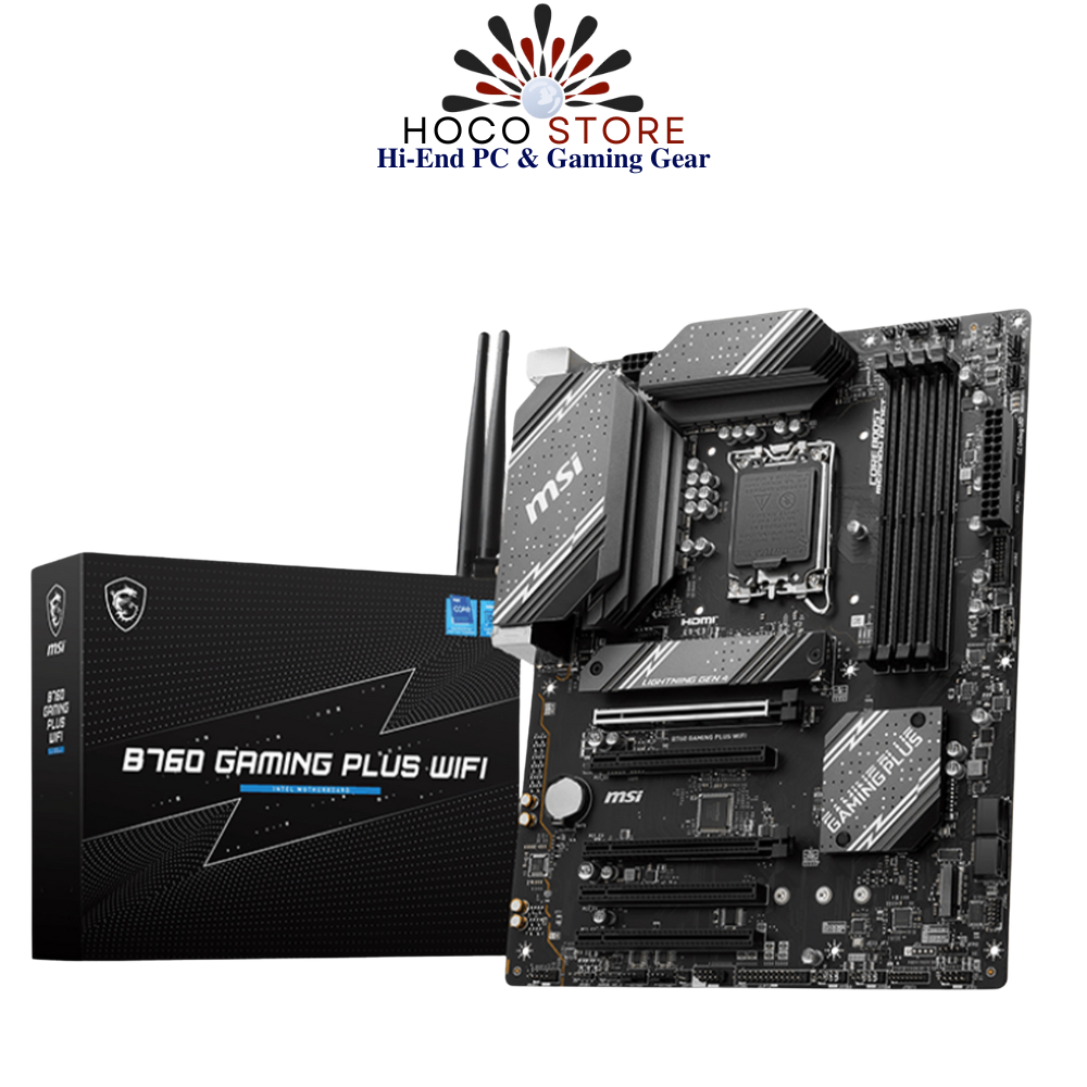 Bo mạch chủ MSI B760 GAMING PLUS WIFI DDR5