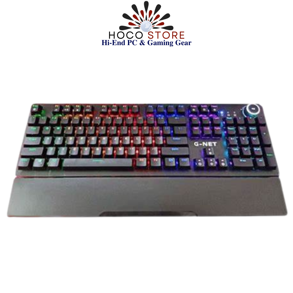 Bàn phím có dây cơ quang G-Net GK315 LED RGB
