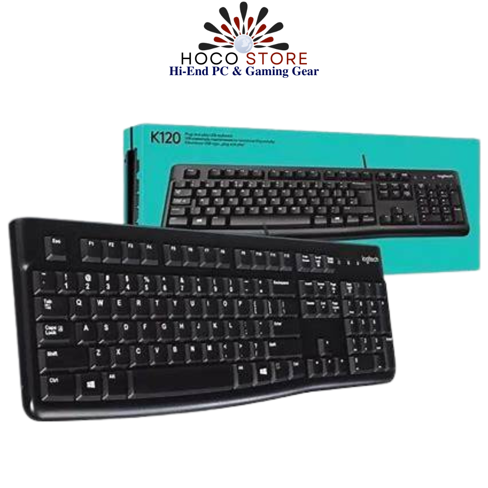 Bàn phím có dây Logitech K120