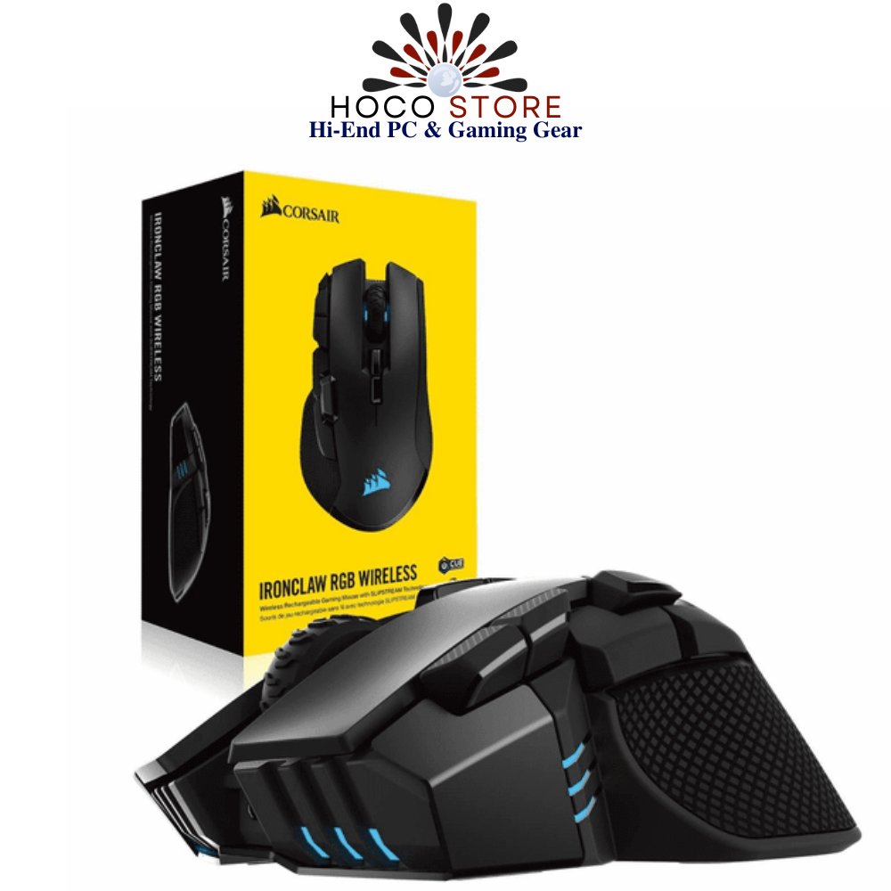 Chuột có dây Corsair Ironclaw RGB đen