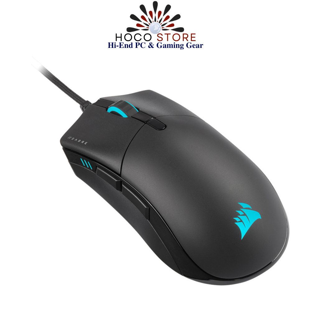 Chuột có dây Corsair Sabre RGB Pro PMW3392 Đen