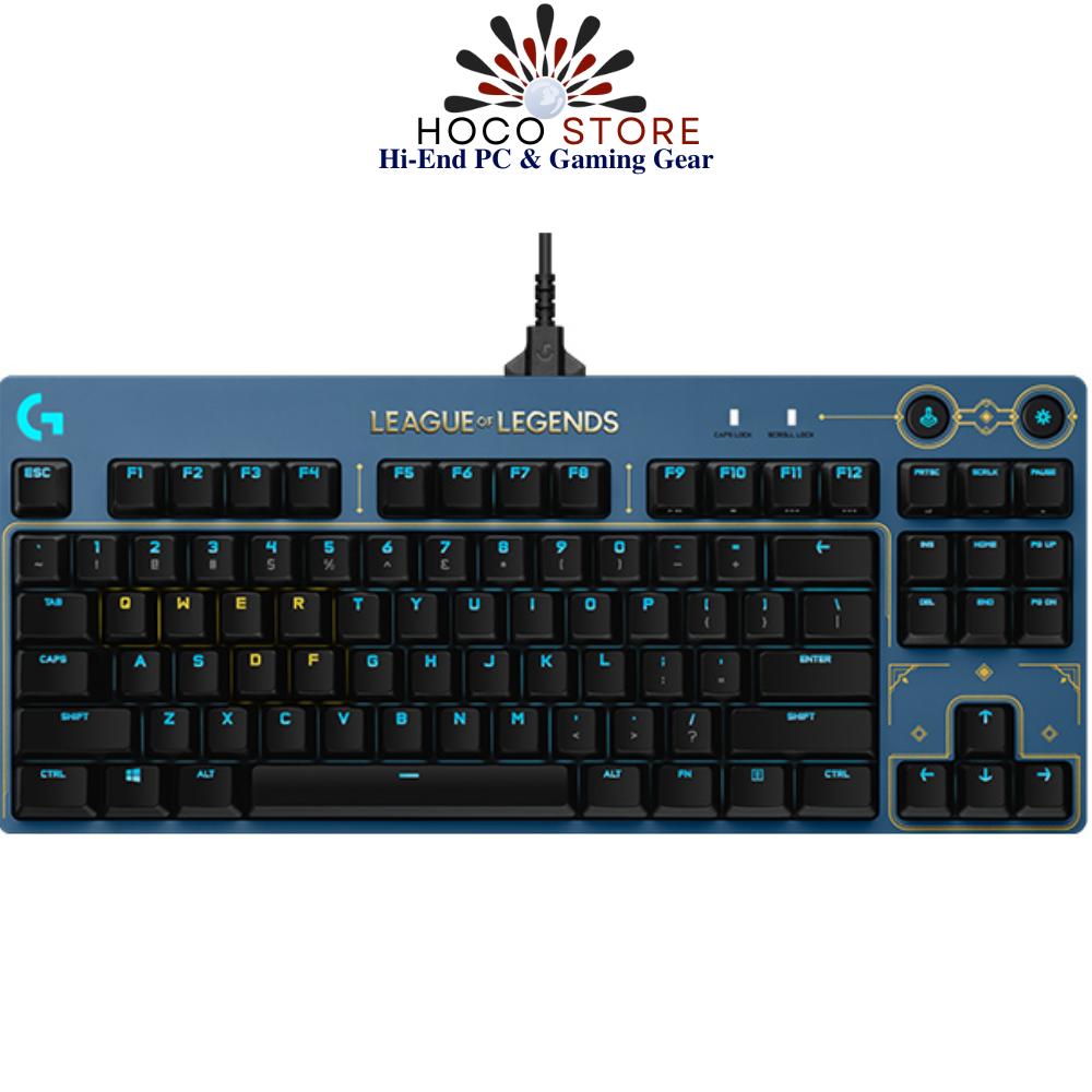 Bàn phím cơ Logitech G Pro League of Legends Edition Brown Switch