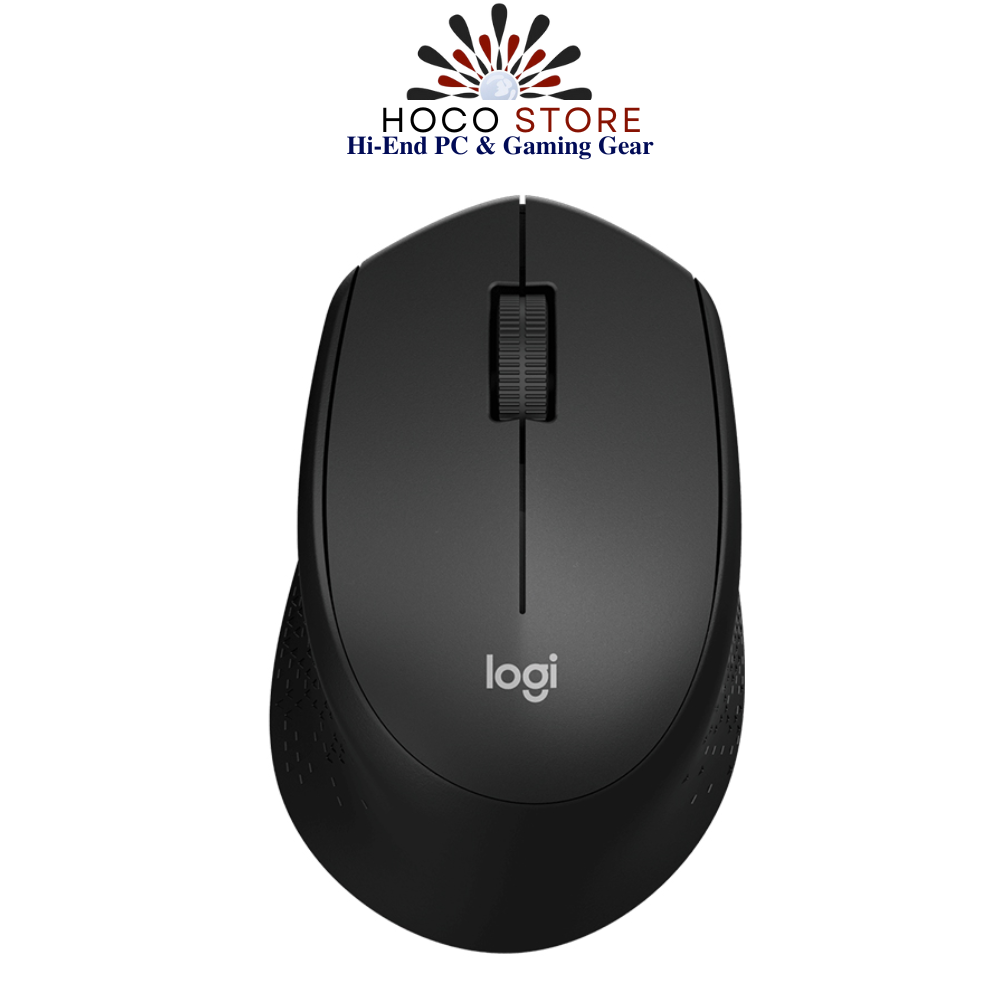 Chuột không dây Logitech M331 Đen