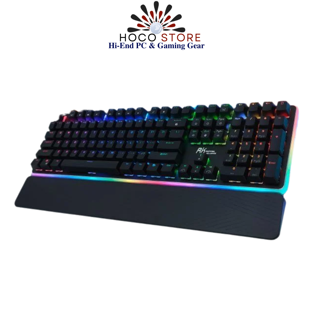 Bàn phím cơ Royal Kludge RK918 đen Blue/Red Switch