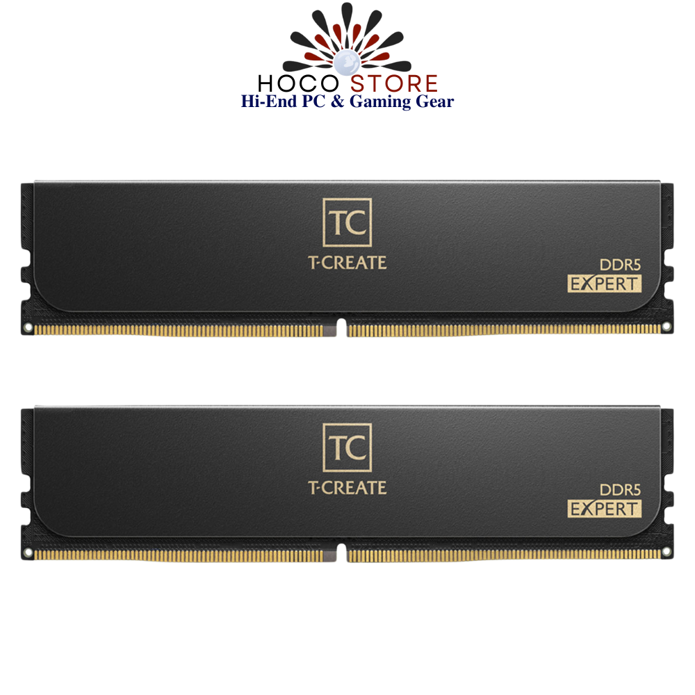 Bộ Nhớ Ram PC TeamGroup T-Create Expert 96GB(2x48GB) 6400MHz CL32 BLACK