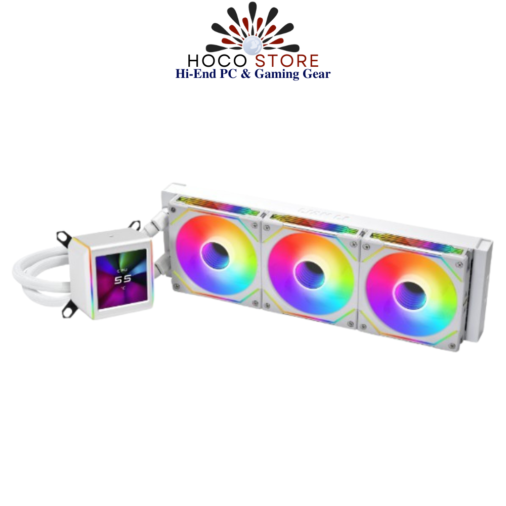 Bộ Tản Nhiệt Nước AIO LIAN LI GALAHAD II LCD 360 SL-INFINITY White