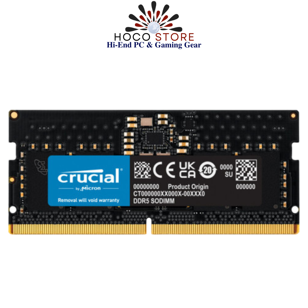 Bộ nhớ Ram Laptop Crucial 16GB DDR5 Bus 5600Mhz