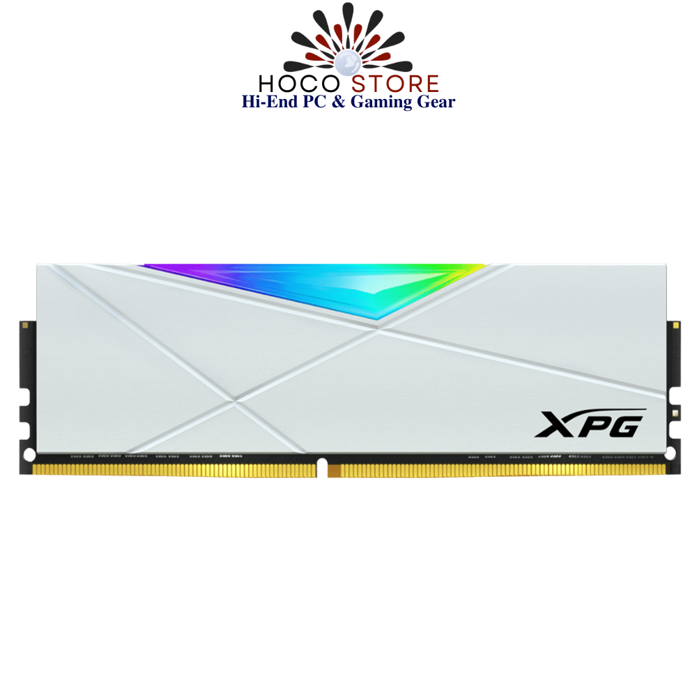 Bộ nhớ Ram PC Adata XPG D50 DDR4 8GB 3600MHz RGB White