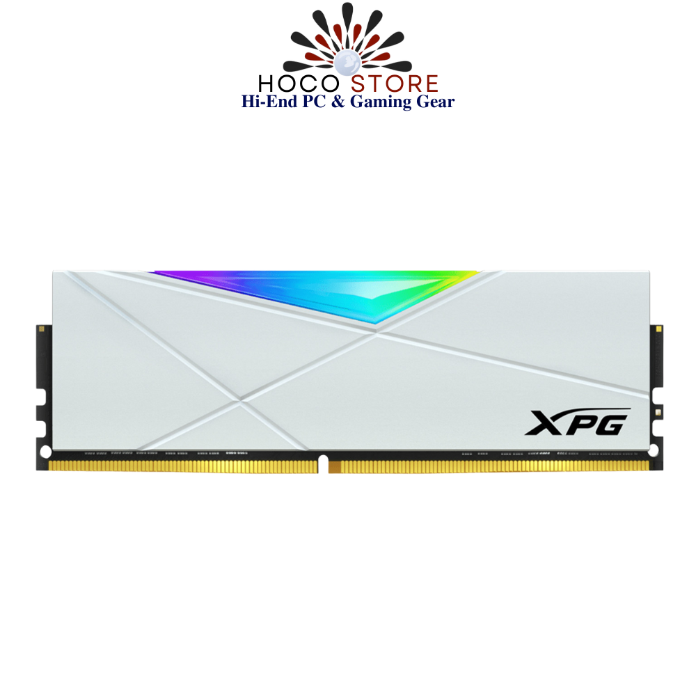 Bộ nhớ Ram PC Adata XPG Spectrix D50 16GB 3200MHz RGB White