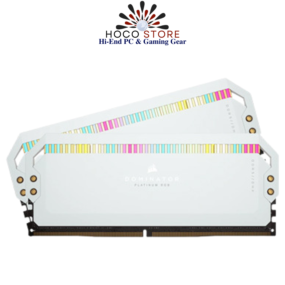 Ram PC Corsair Dominator Platinum RGB White 32GB 5600MHz DDR5 (2x16GB)