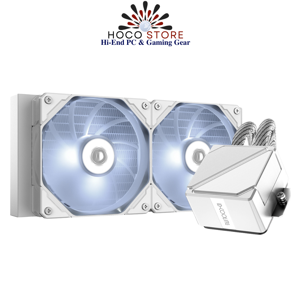 Bộ tản nhiệt nước AIO ID-Cooling DASHFLOW 240 BASIC WHITE