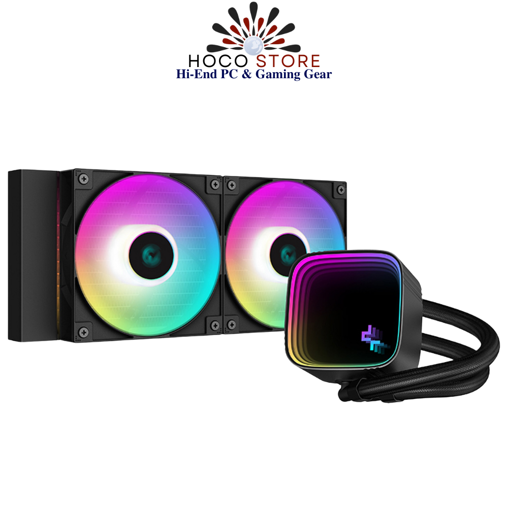 Bộ tản nhiệt nước DeepCool LS520 SE RGB - BLACK
