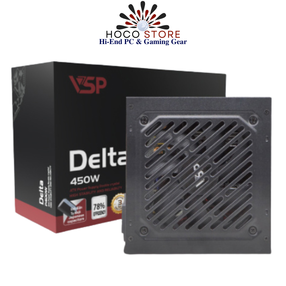 Nguồn VSP Delta P450W | 450W, ATX