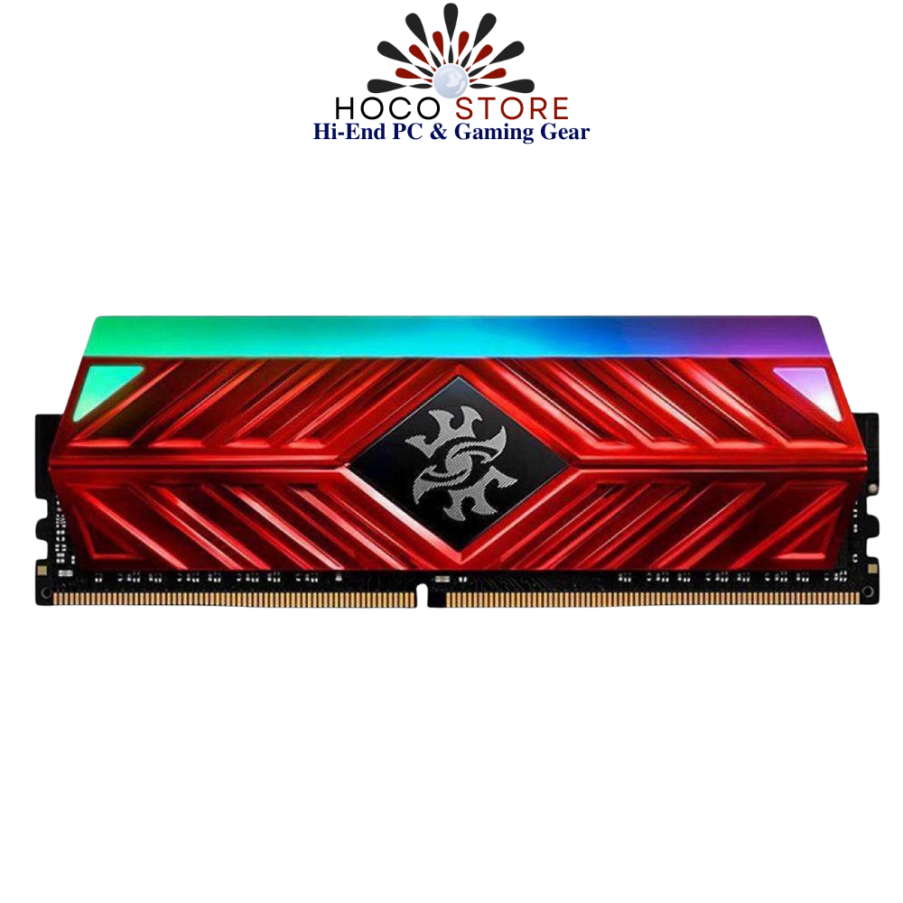 Bộ nhớ Ram PC Adata XPG Spectrix D41 8GB DDR4 3200MHz Red
