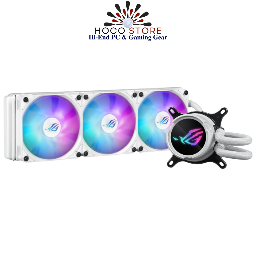 Tản Nhiệt Nước AIO ASUS ROG Strix LC III 360 ARGB White Edition