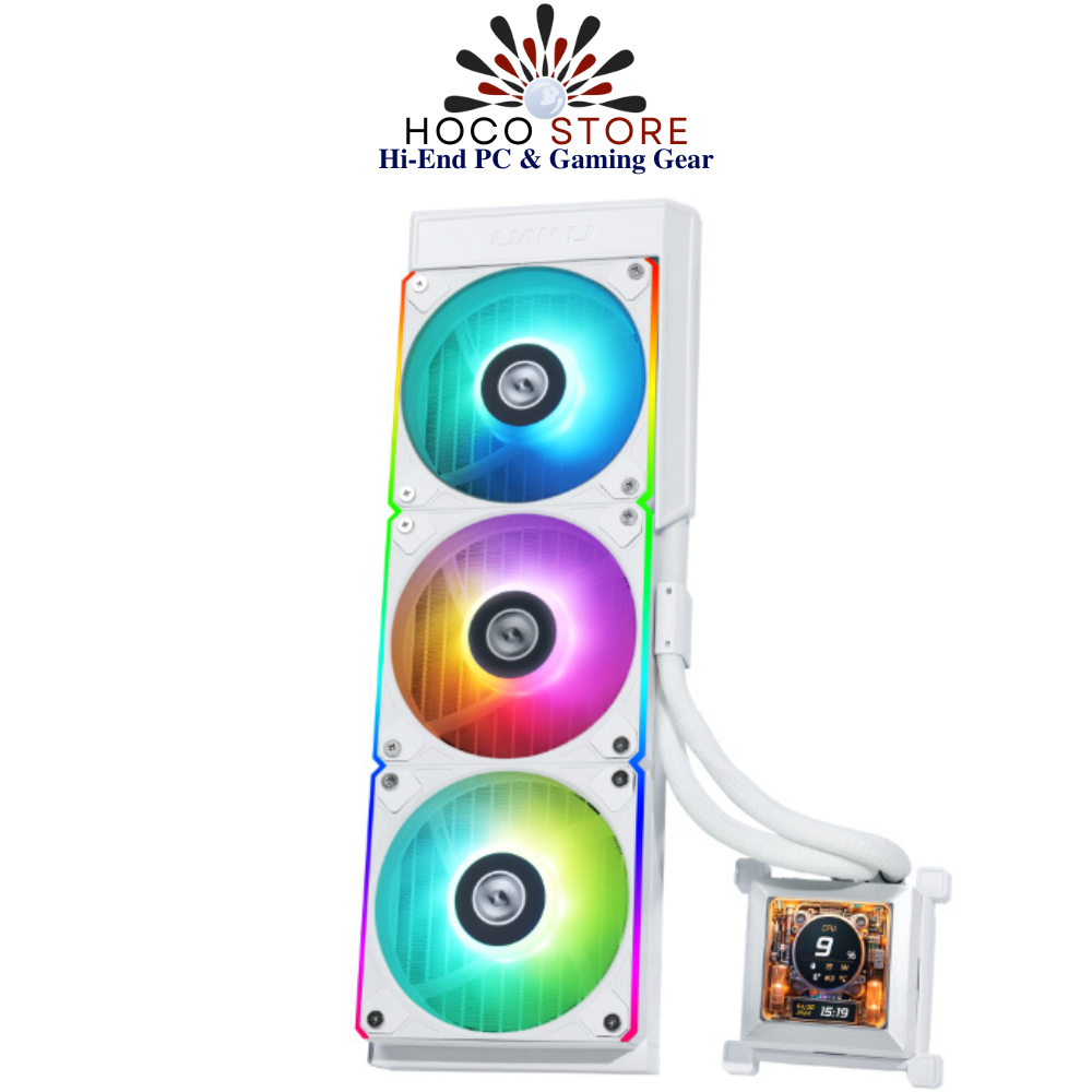 Tản Nhiệt Nước AIO LIAN LI HydroShift LCD 360RGB White