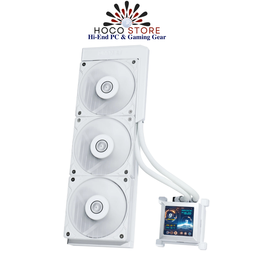 Tản Nhiệt Nước AIO LIAN LI HydroShift LCD 360S White