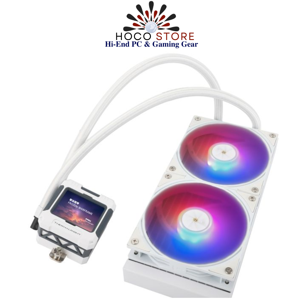 Tản Nhiệt Nước Thermalright Frozen Warframe 240 White ARGB