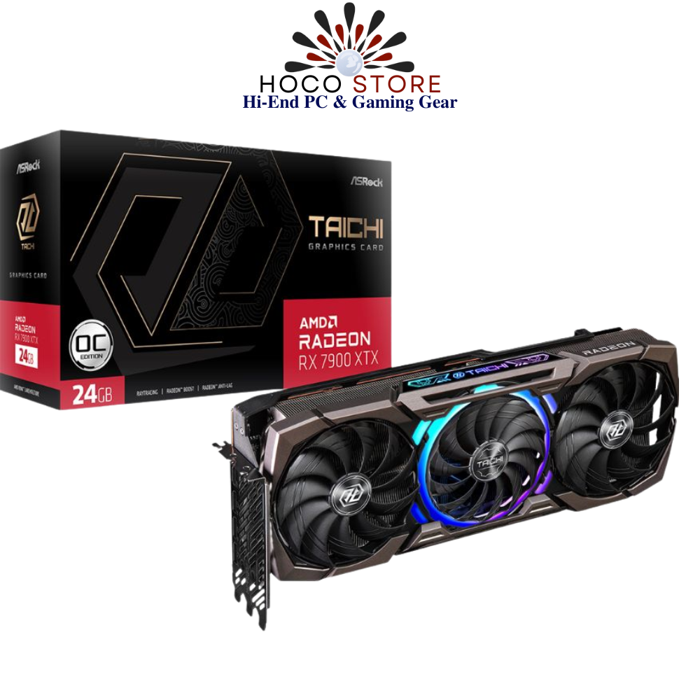 Card màn hình ASRock Radeon RX 7900 XTX Taichi 24GB OC