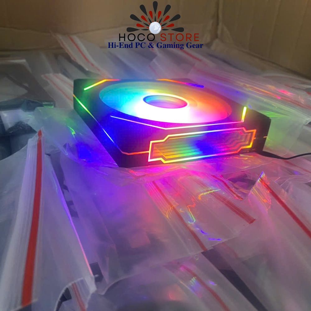 Quạt Case Máy Tính TW HC FAN 12CM VÔ CỰC LED RGB