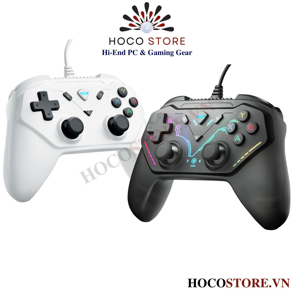 Tay cầm chơi game Controller Machenike Wired G3s Phantom Colors có dây l Hoco Store PC