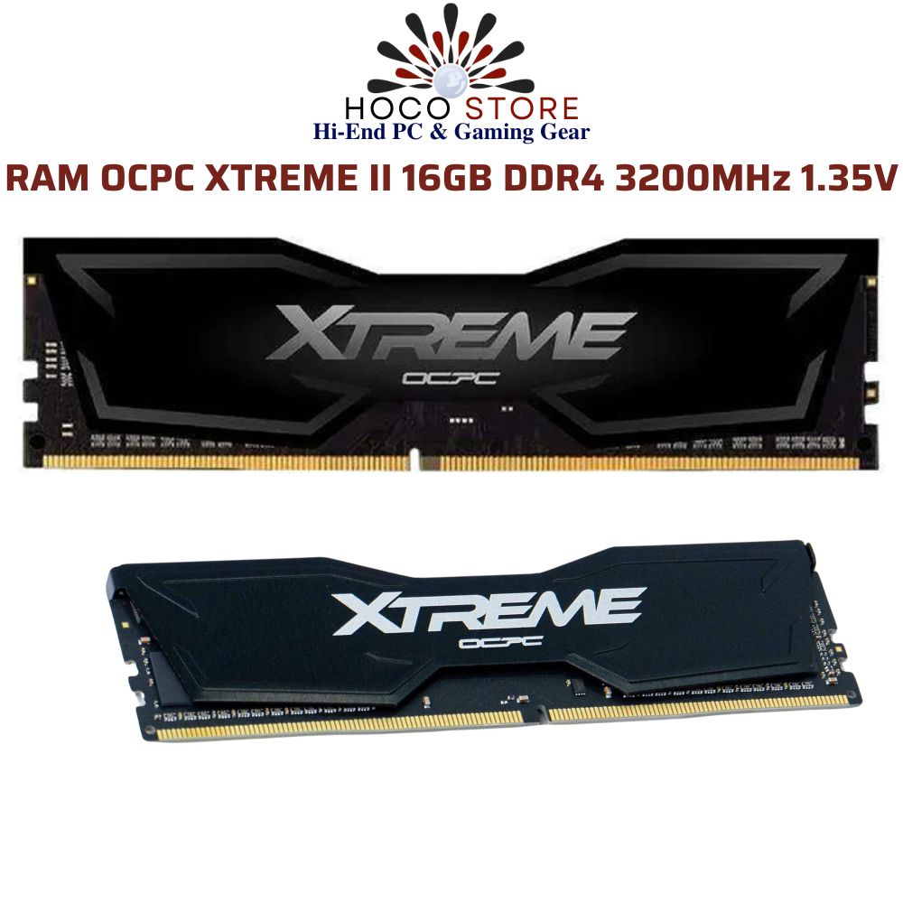 RAM OCPC XTREME II 16GB DDR4 3200MHz 1.35V intel/AMD